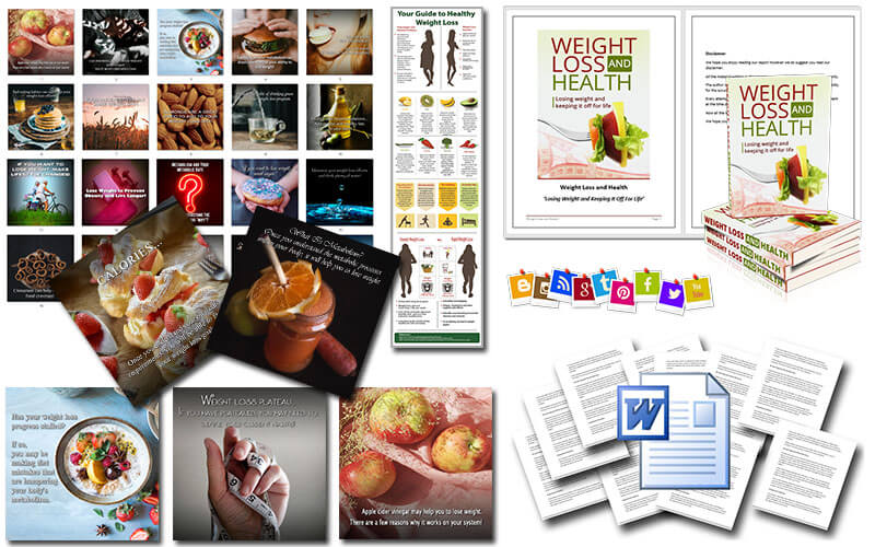 Weight Loss PLR Package