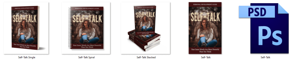 Self-Talk PLR eBook Cover Graphics