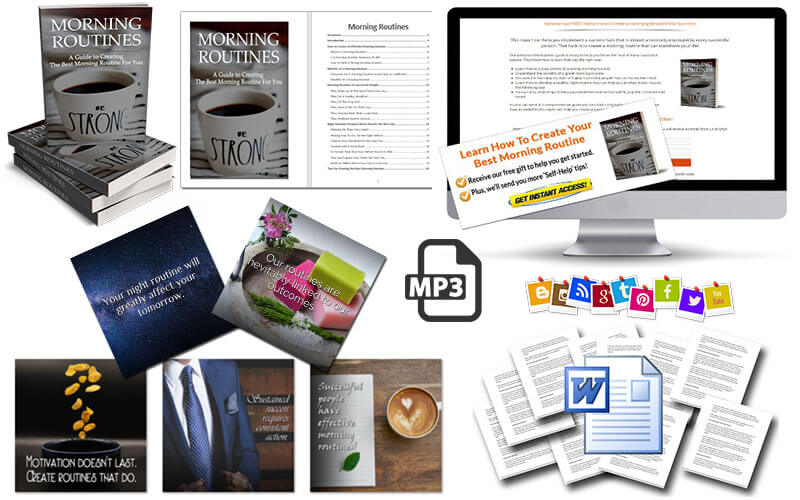 Morning Routines PLR Package