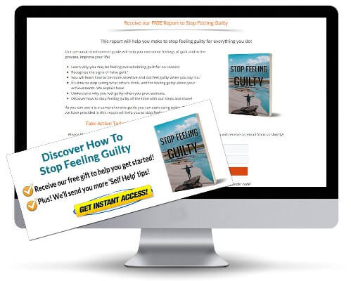Stop Feeling Guilty PLR Squeeze Page