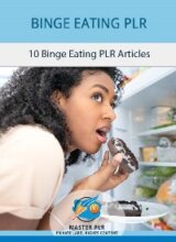 Binge Eating PLR Articles - Eating Disorder-image