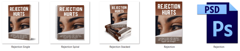 Rejection PLR eBook Cover Graphics