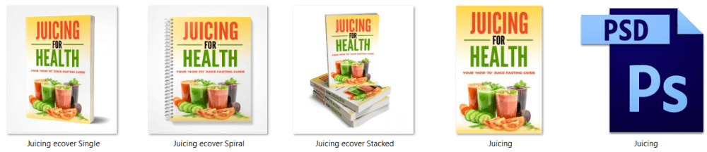 Juicing PLR eCover Graphics