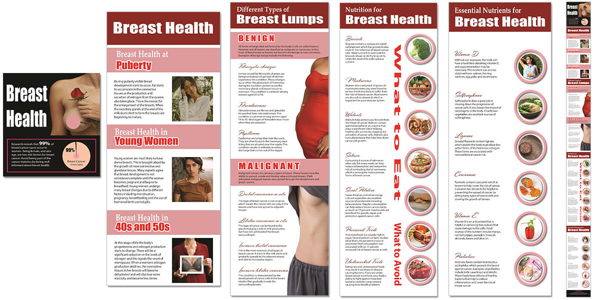 Breast Health PLR Infographics