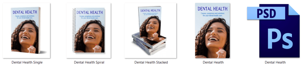 Dental Health PLR eBook eCover Graphics