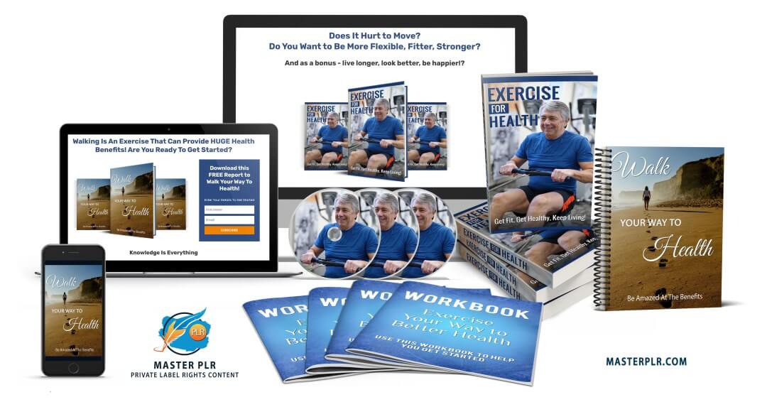 Exercise for Health PLR Content