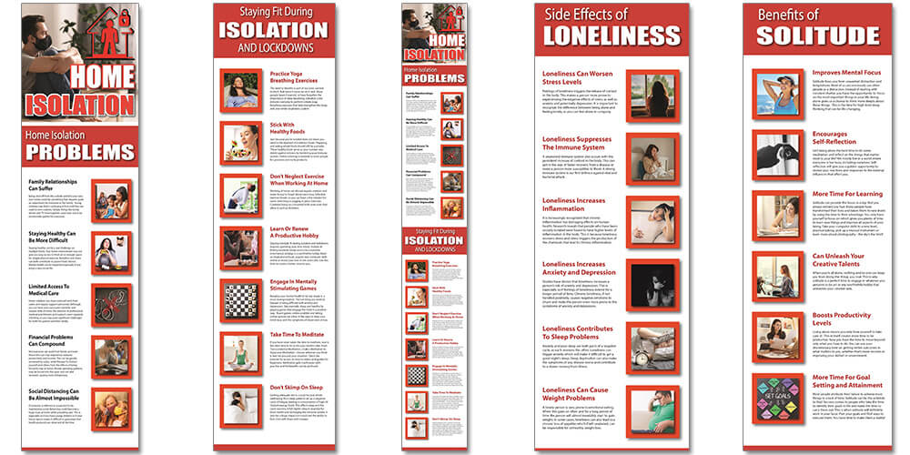 Home Isolation PLR Infographics