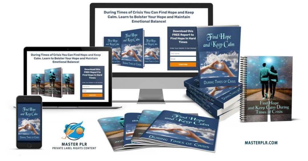 Home Isolation PLR - Find Hope, Stay Calm During Times of Crisis