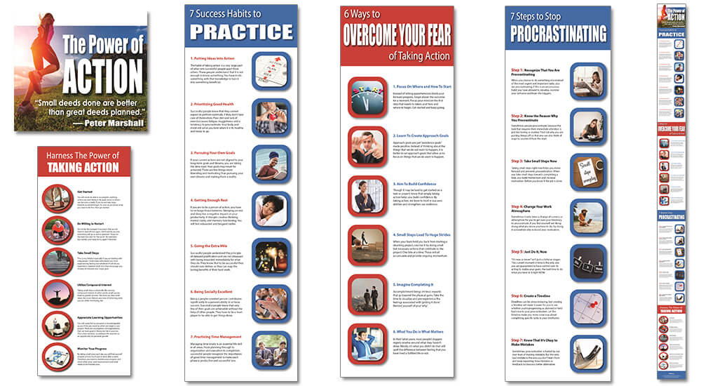 Power of Action PLR Infographics