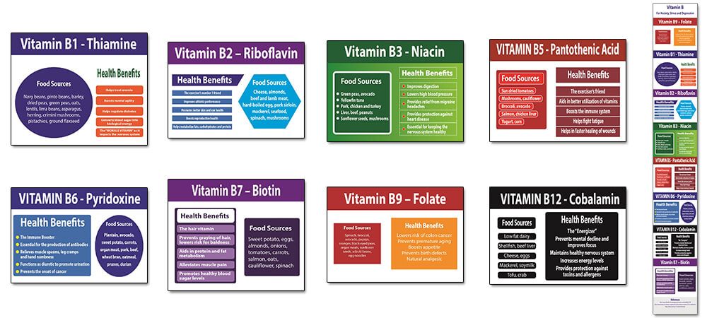 B Vitamins PLR Infographics
