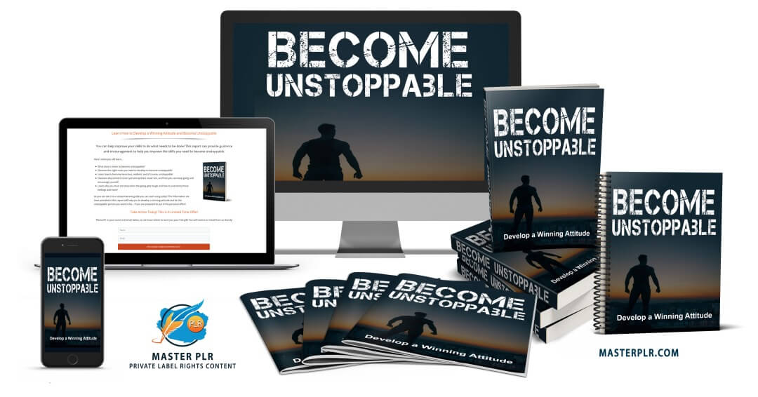 Become Unstoppable PLR