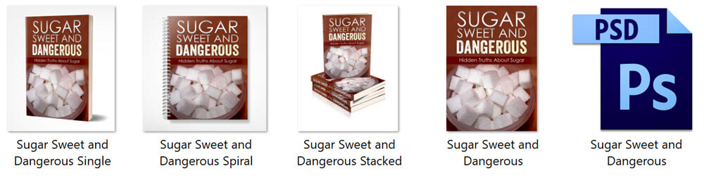 Sugar PLR eCover Graphics