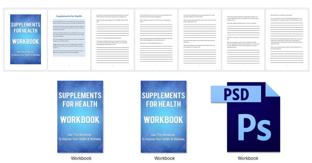 Supplements For Health PLR Workbook