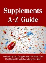 Supplements PLR - A-Z Supplement Guide-image