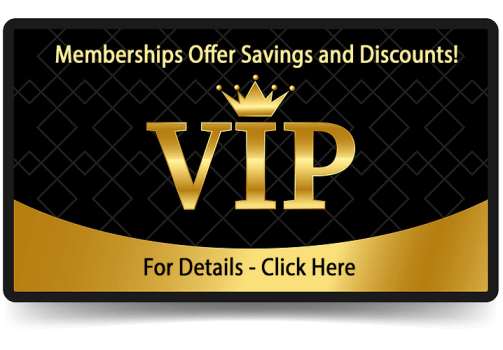 VIP Members Card for discounts and extras