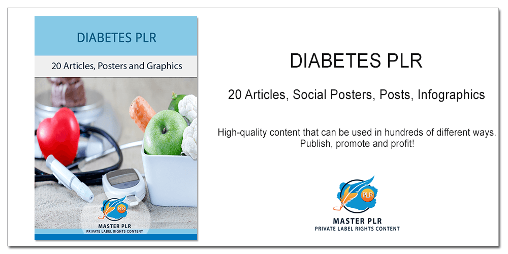 Diabetes PLR - Diabetes PLR Articles, Posters, Graphics