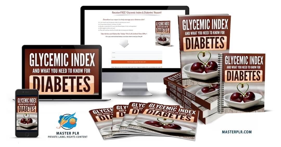 Glycemic Index and Diabetes PLR Content