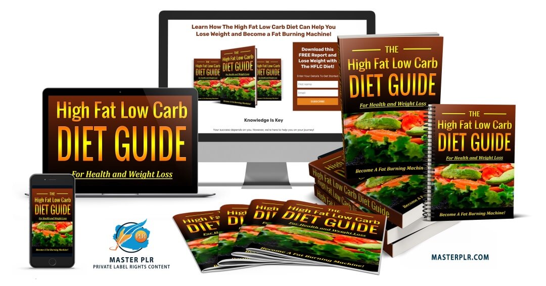 High Fat Low Carb Diet PLR