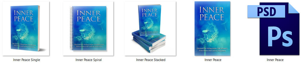 Inner Peace PLR eBook Cover Graphics