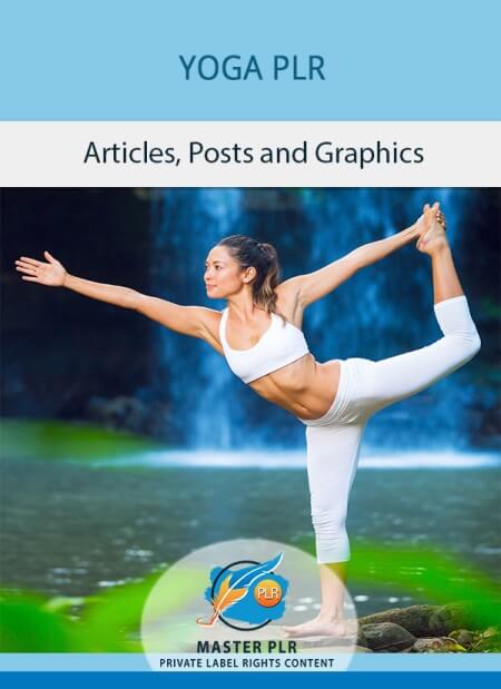 Yoga PLR Articles and Posters Graphic