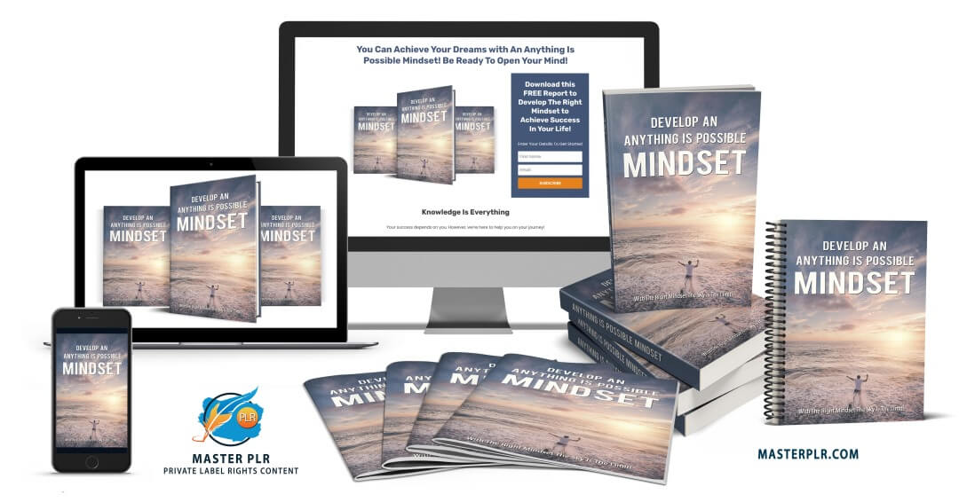 Anything Is Possible Mindset PLR - Possibility Mindset PLR