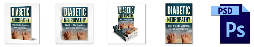 Diabetic Neuropathy PLR eBook Cover Graphics