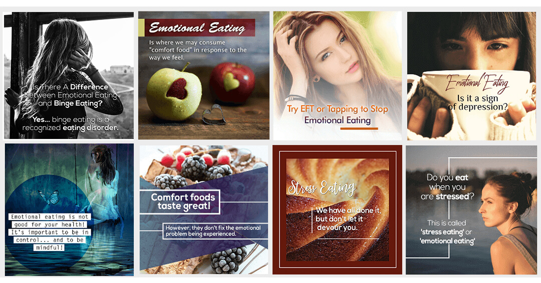 Emotional Eating PLR Content Graphic
