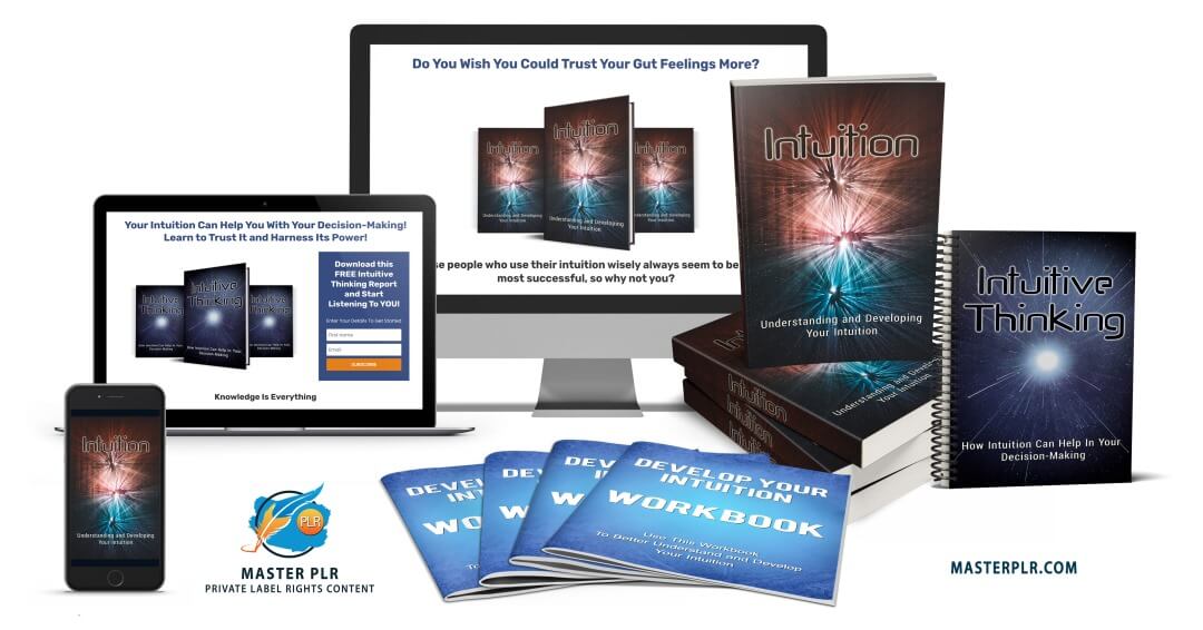 Intuition PLR - Intuitive Thinking PLR Sales Funnel Graphic