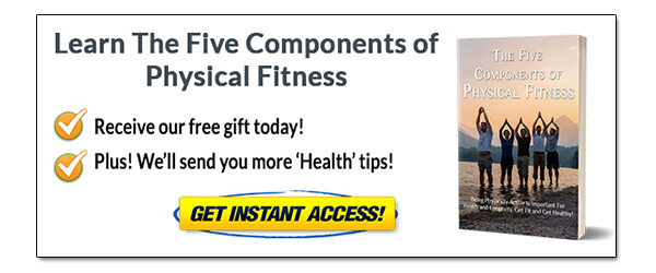 Five Health Components of Physical Fitness PLR CTA Graphic