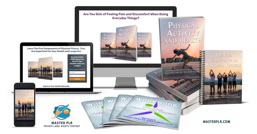 Physical Fitness PLR - Physical Activity PLR For Health and Longevity Content