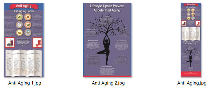 Bonus - Anti Aging PLR Infographics