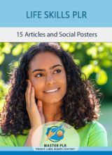 Life Skills PLR - Articles, Social Posters-image