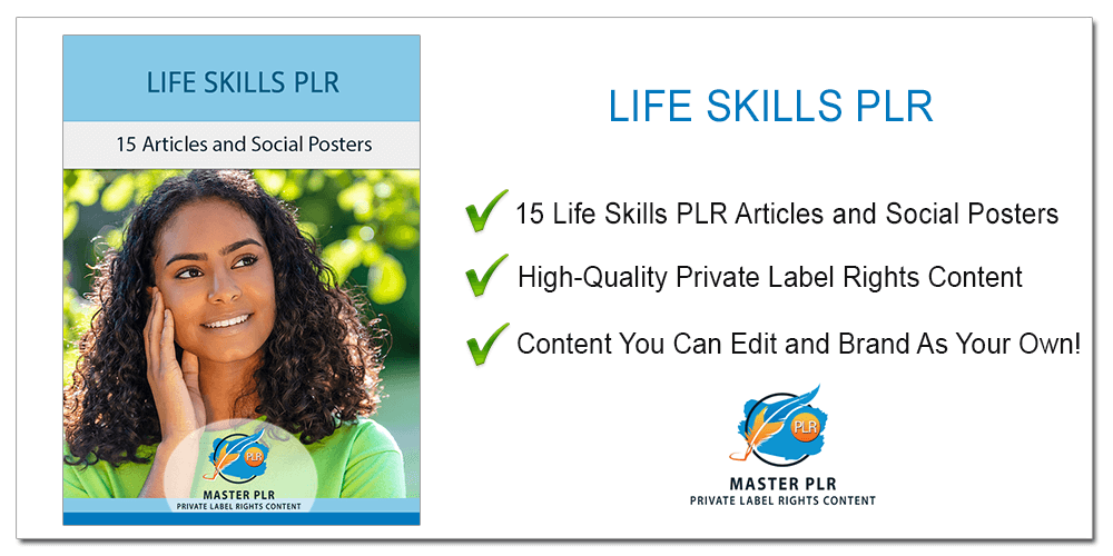 Life Skills PLR Content