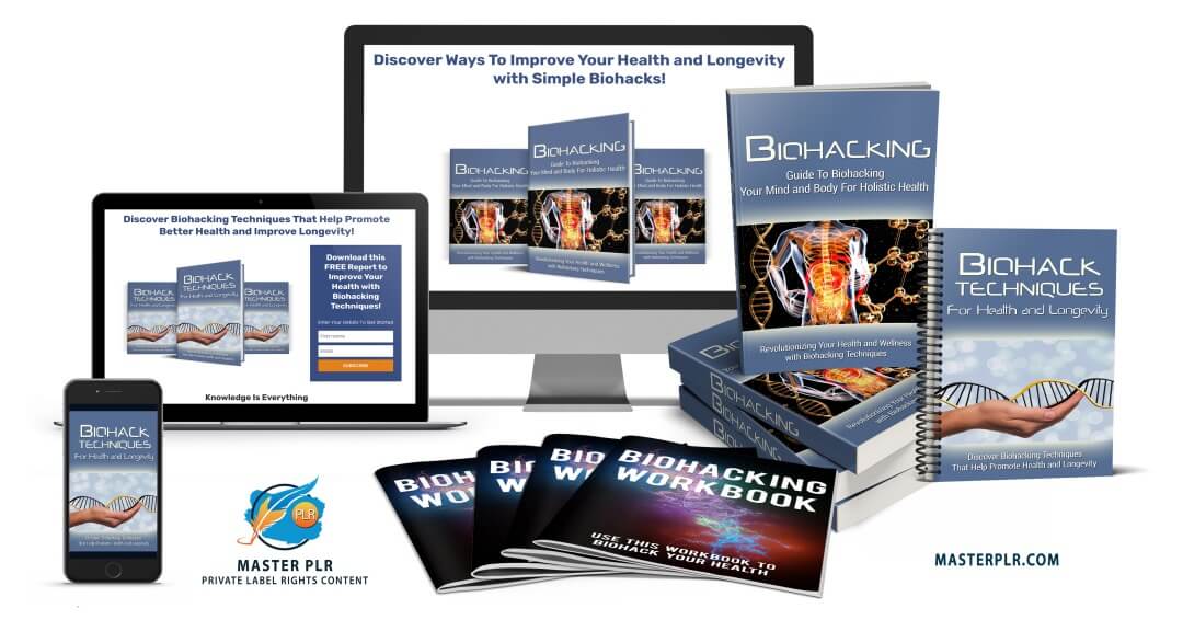Biohacking PLR and Biohack Techniques PLR Content