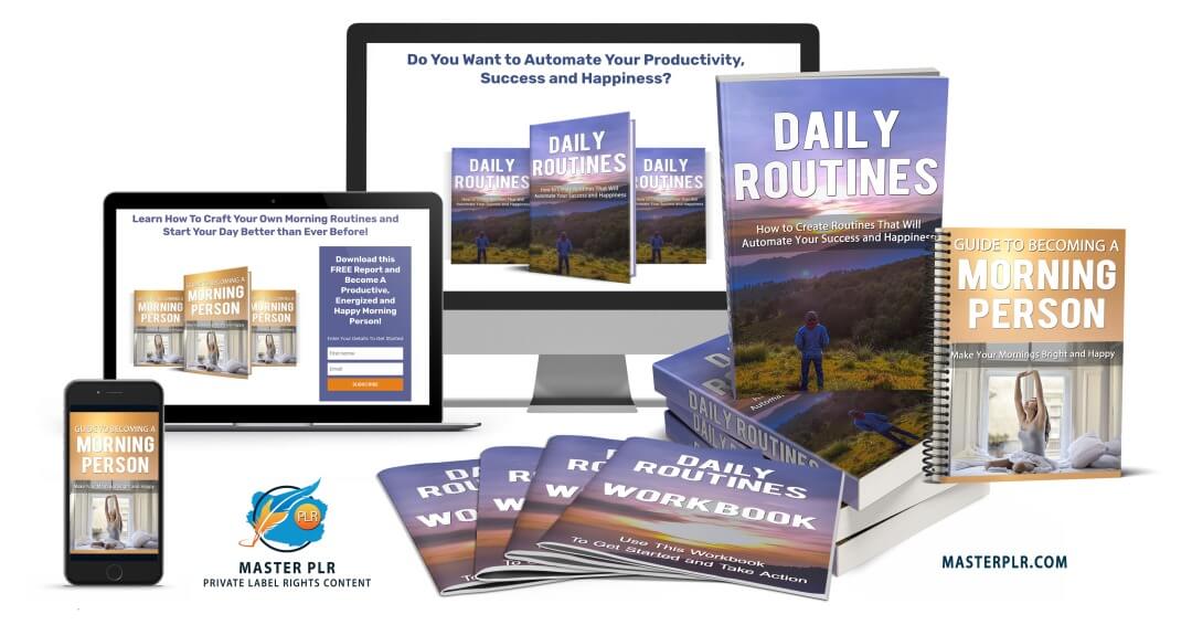 Daily Routines PLR - Routines PLR Sales Funnel