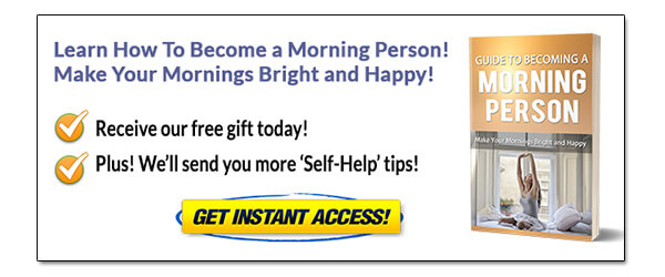 Morning Person - Morning Routines PLR CTA Graphic