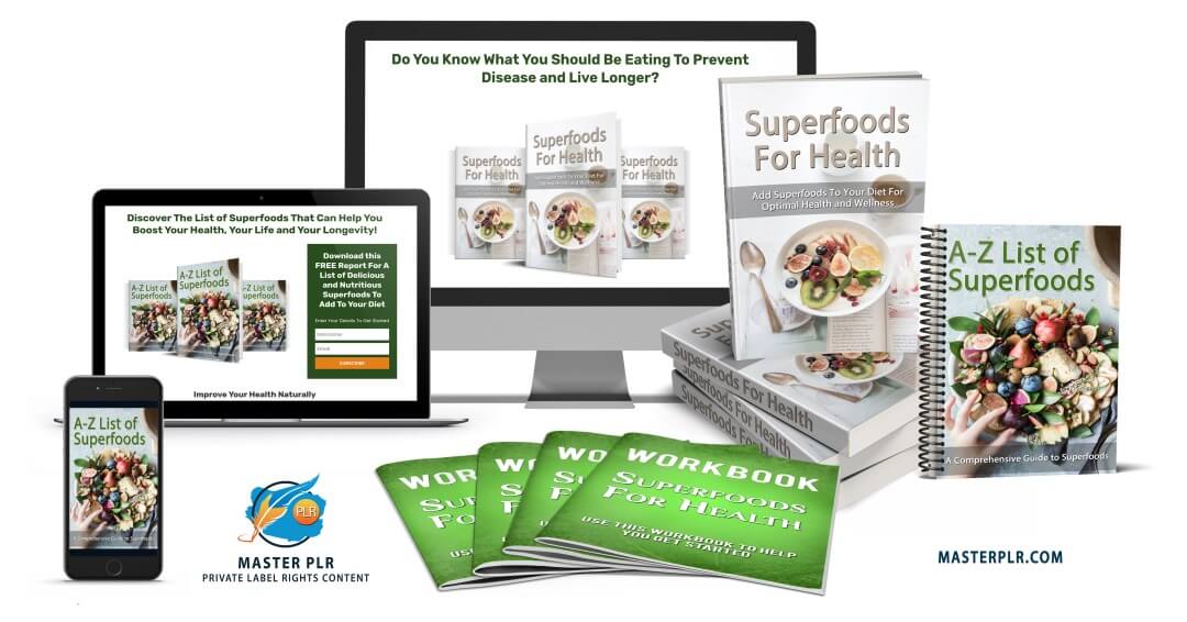 Superfoods PLR - Complete Sales Funnel