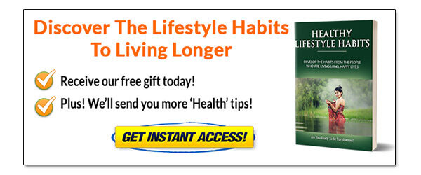 Healthy Lifestyle Habits PLR Report CTA Graphic