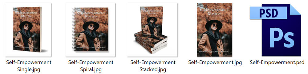 Self-Empowerment PLR eBook Cover Graphics