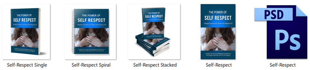 Self Respect PLR eBook Cover Graphics