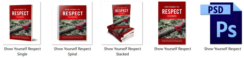 Show Yourself Respect PLR Report Cover Graphics