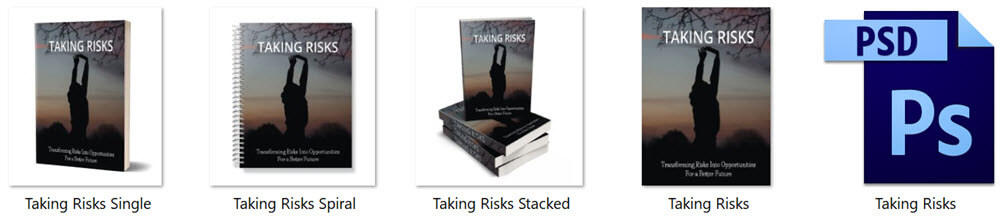 Taking Risks PLR eBook Cover Graphics