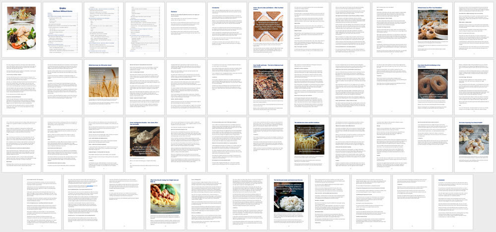 Grains PLR eBook Contents