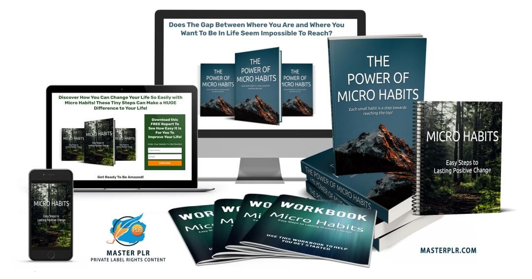 Micro Habits PLR Content Sales Funnel