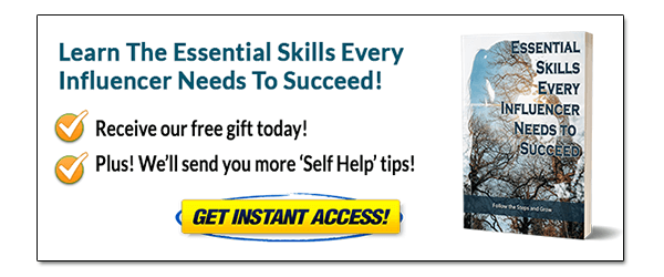 Essential Skills For Influencers PLR CTA Graphic