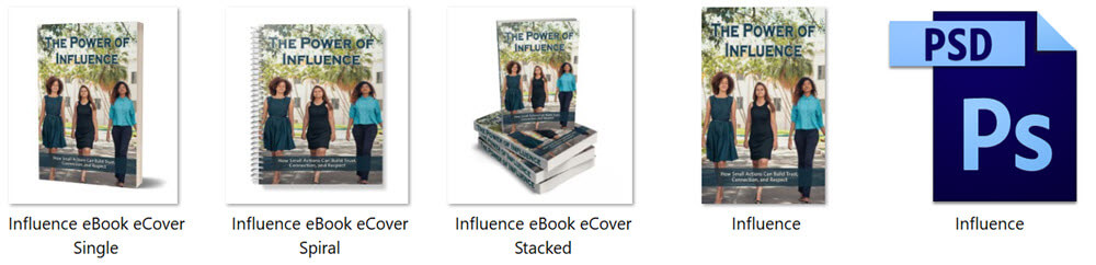 Power of Influence PLR eBook Cover Graphics