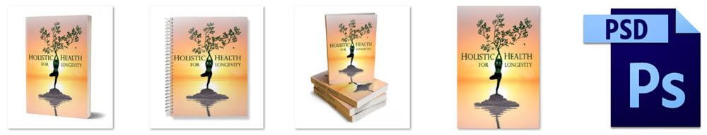 Holistic Health PLR eBook Cover Graphics