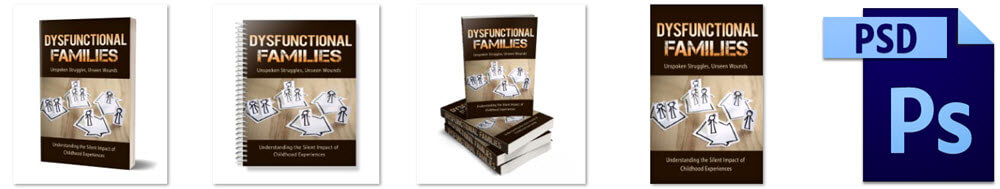 Dysfunctional Families PLR eBook Cover Graphics